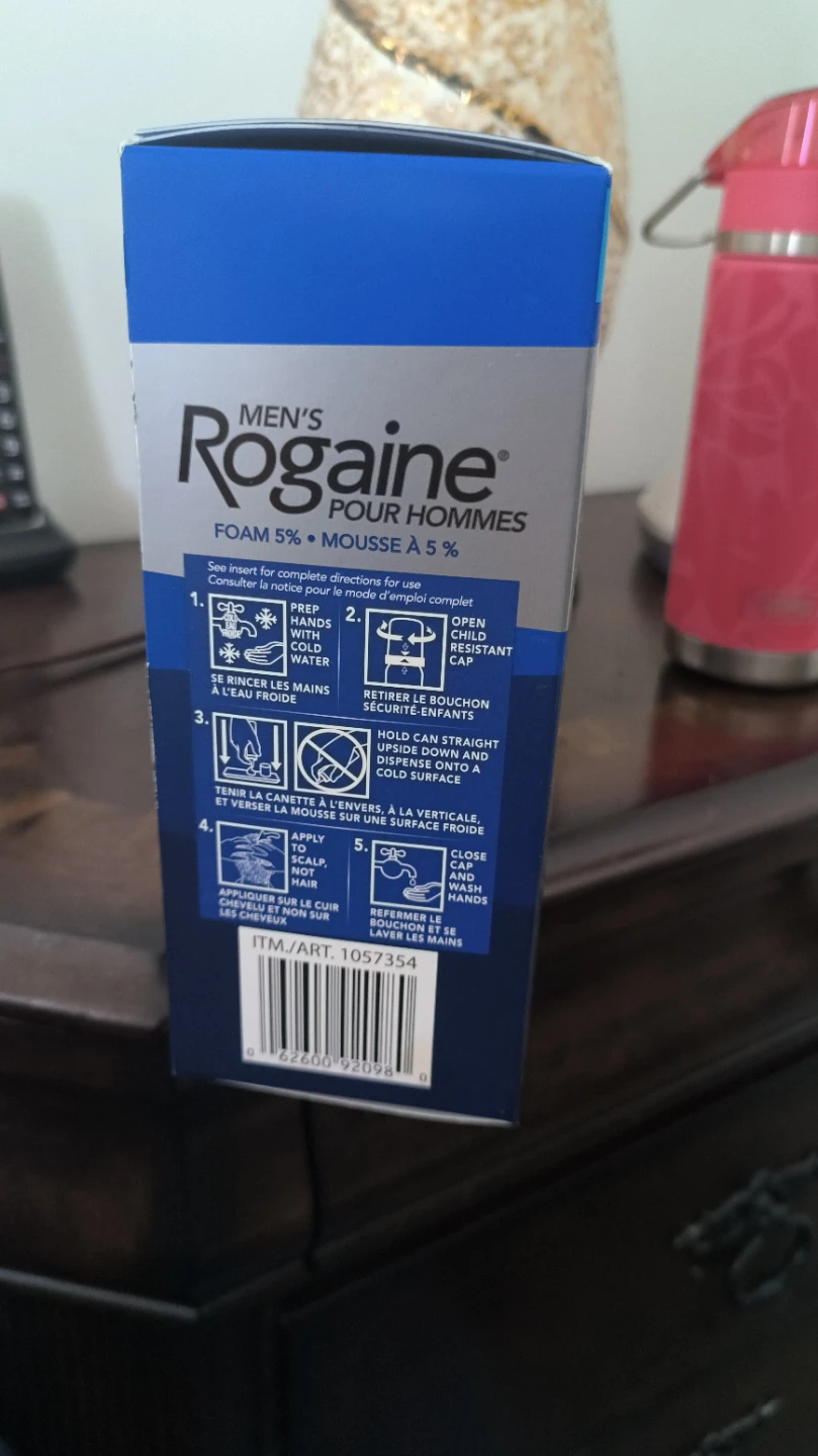 Brand New Unopened Costco Rogaine Men’s 5% Minoxidil Foam - photo 3