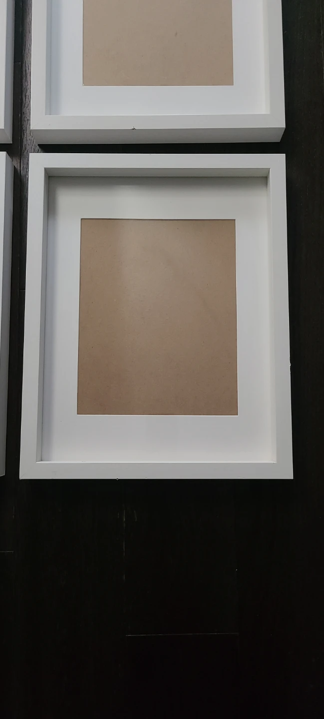 Set of 4 White Square Picture Frames - photo 2