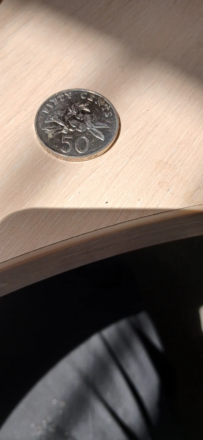 Singapore 50 Cents Coin - photo 2