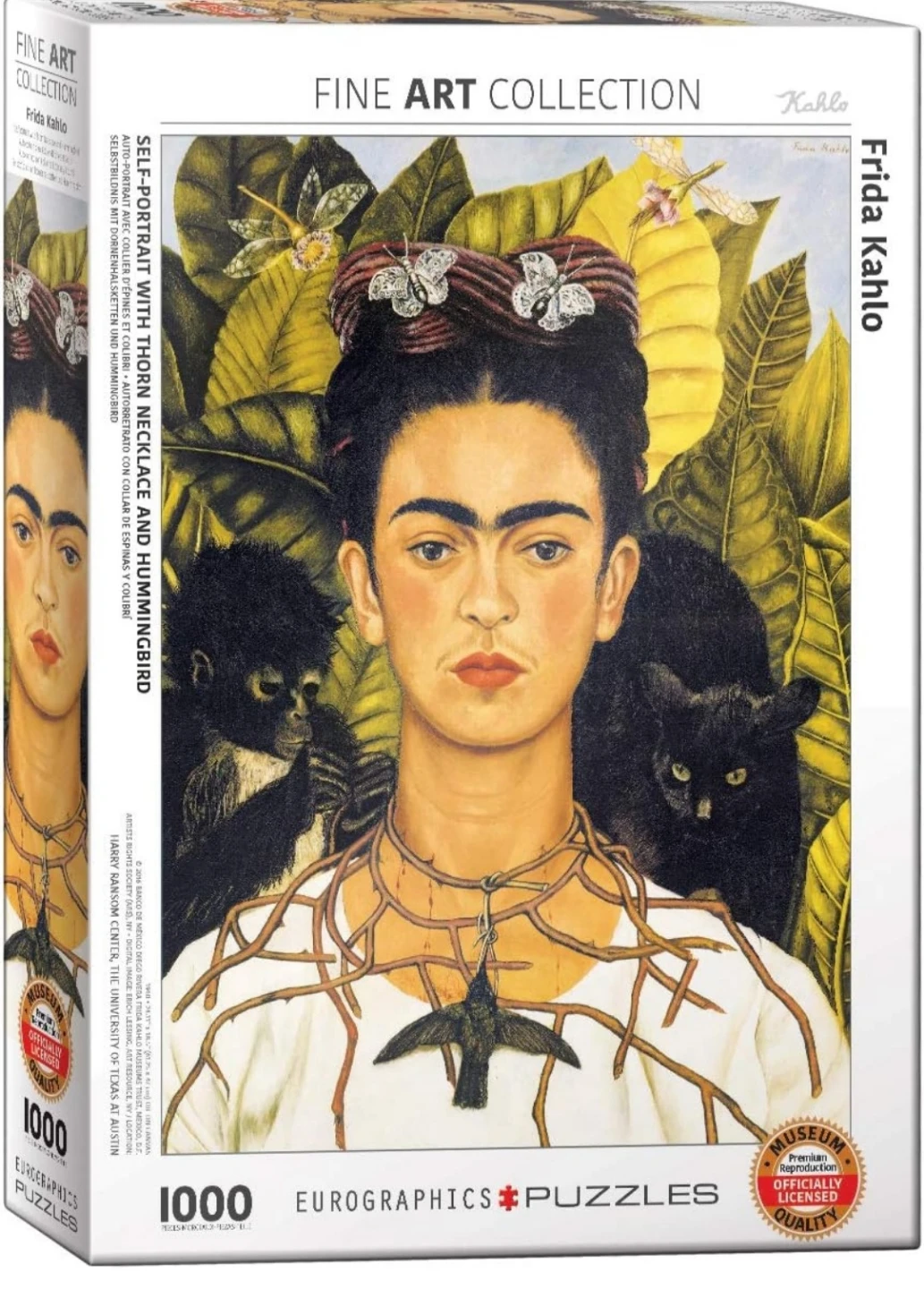 Eurographics Frida Kahlo Self-Portrait Puzzle
