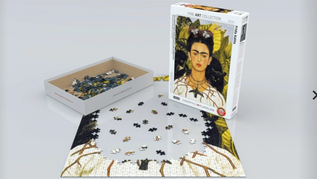 Eurographics Frida Kahlo Self-Portrait Puzzle - photo 2