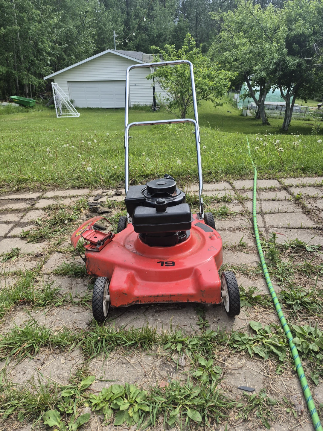 Canadian tire lawnmower