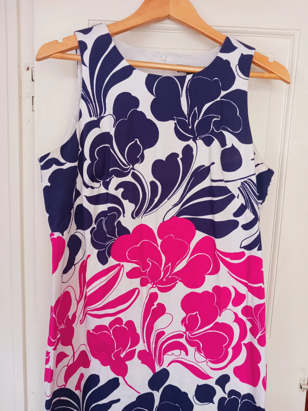 Maggy London Floral Cotton Dress US 14 - photo 2