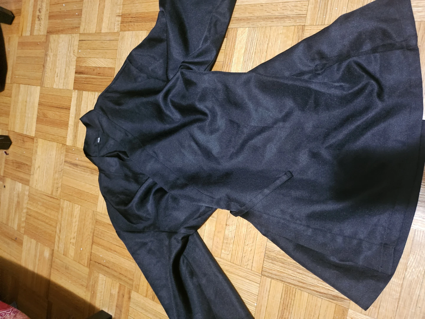 Black Kimono Style top - photo 4