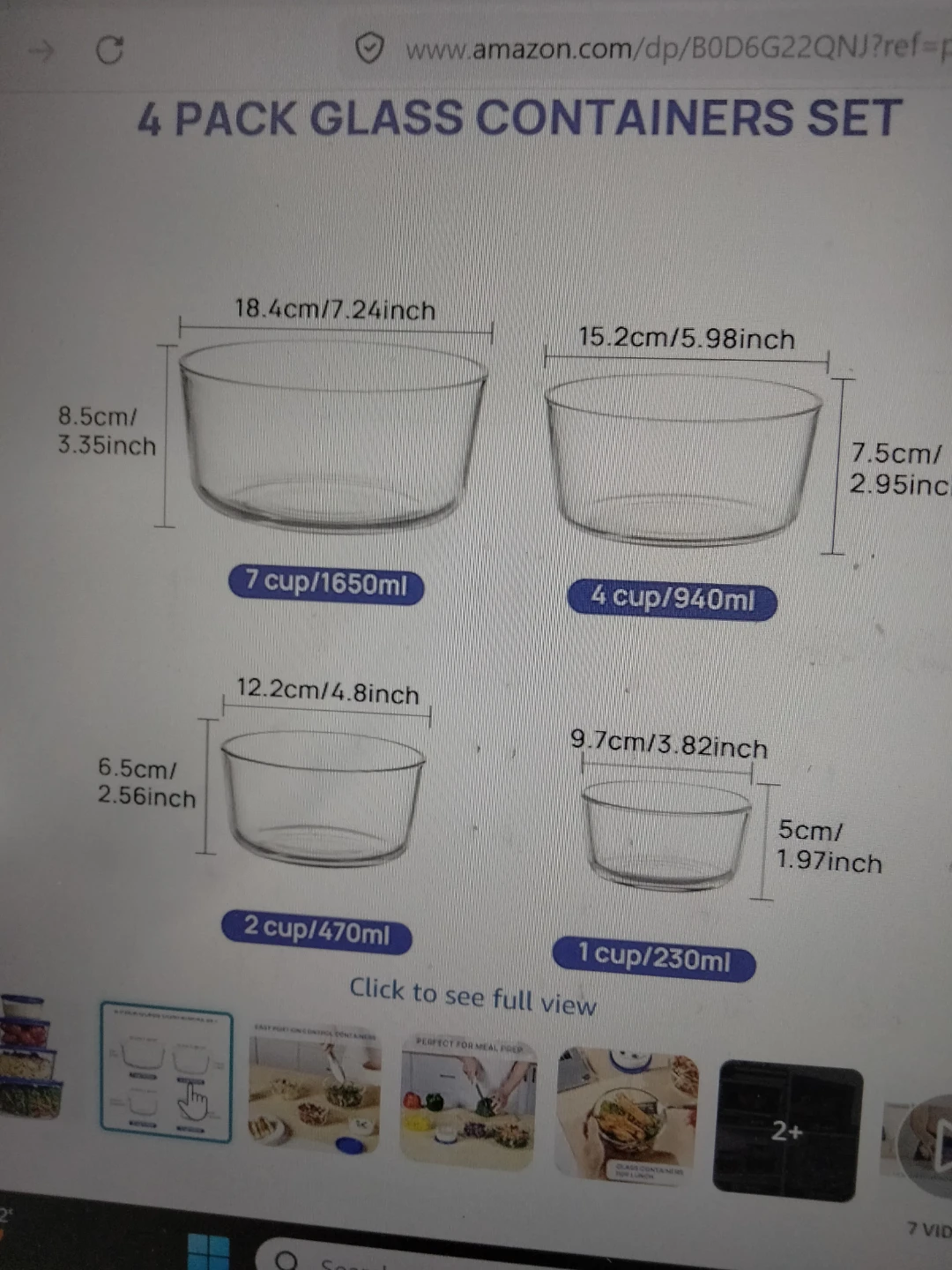 Food storage containers - photo 2
