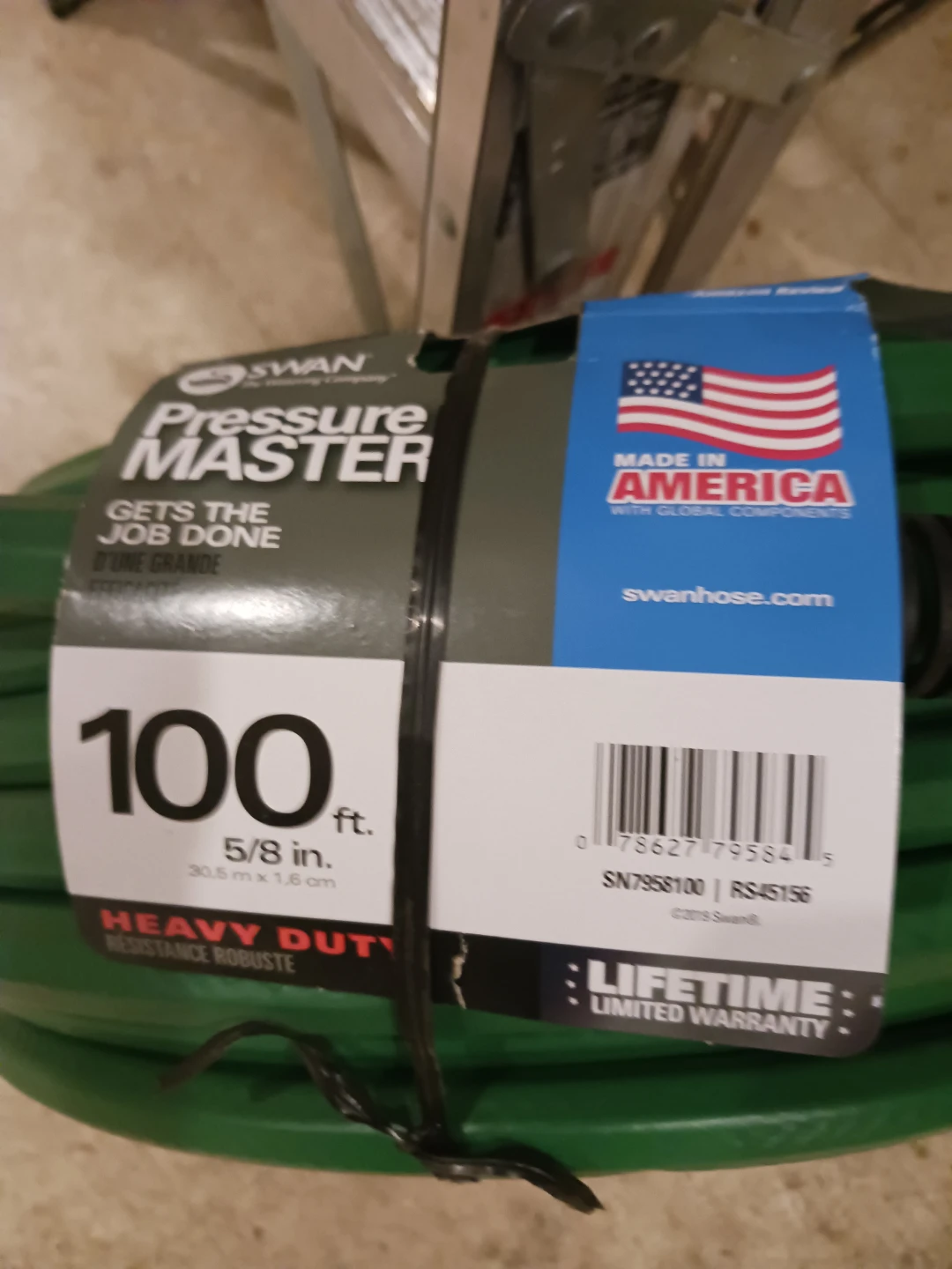 Swan Pressure Master 100 ft. Heavy Duty Garden Hose - photo 2