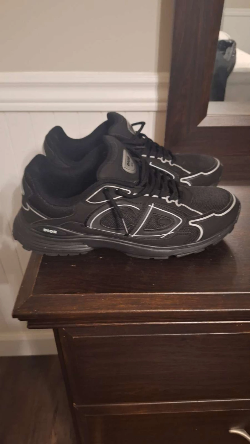 Dior B30 Black Sneakers - photo 2