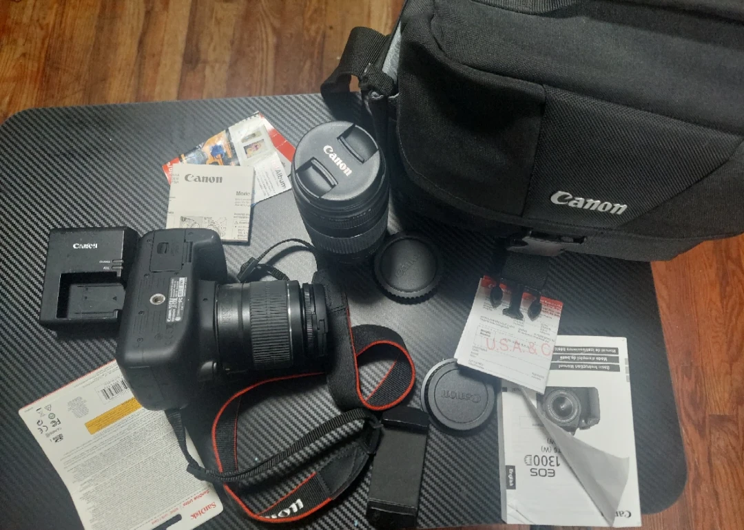 Canon EOS Rebel T3i DSLR Camera with Two Lenses & Accessories - photo 3