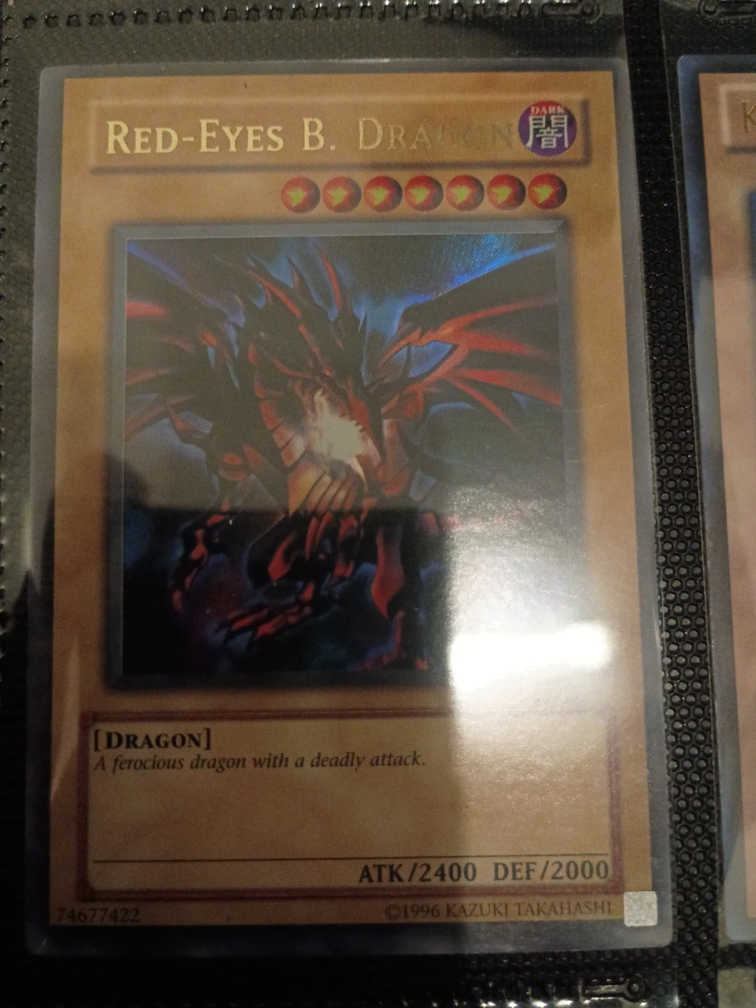Yu-Gi-Oh! Red-Eyes B. Dragon Card ⚽