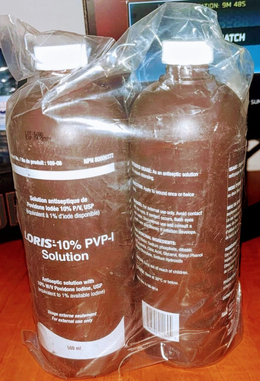 Loris 10% Povidone Antiseptic Solution (×2)