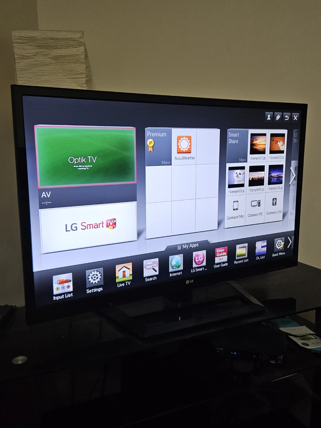 LG Smart TV with Magic Remote