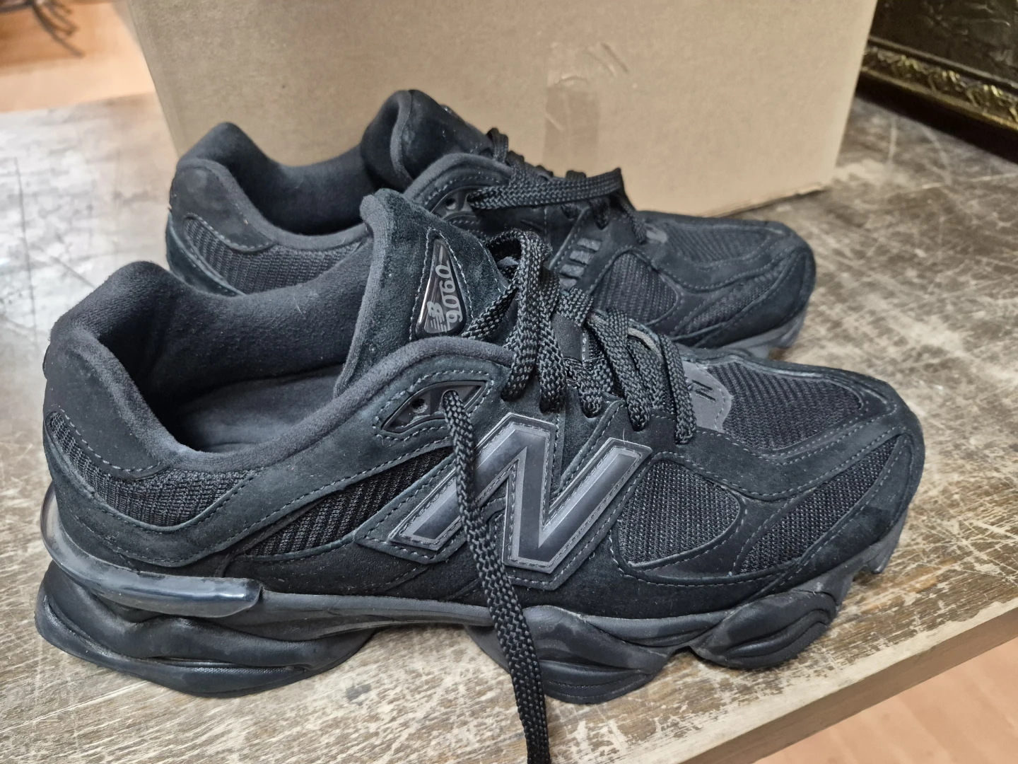 New Balance 9060 Black Sneakers - photo 4