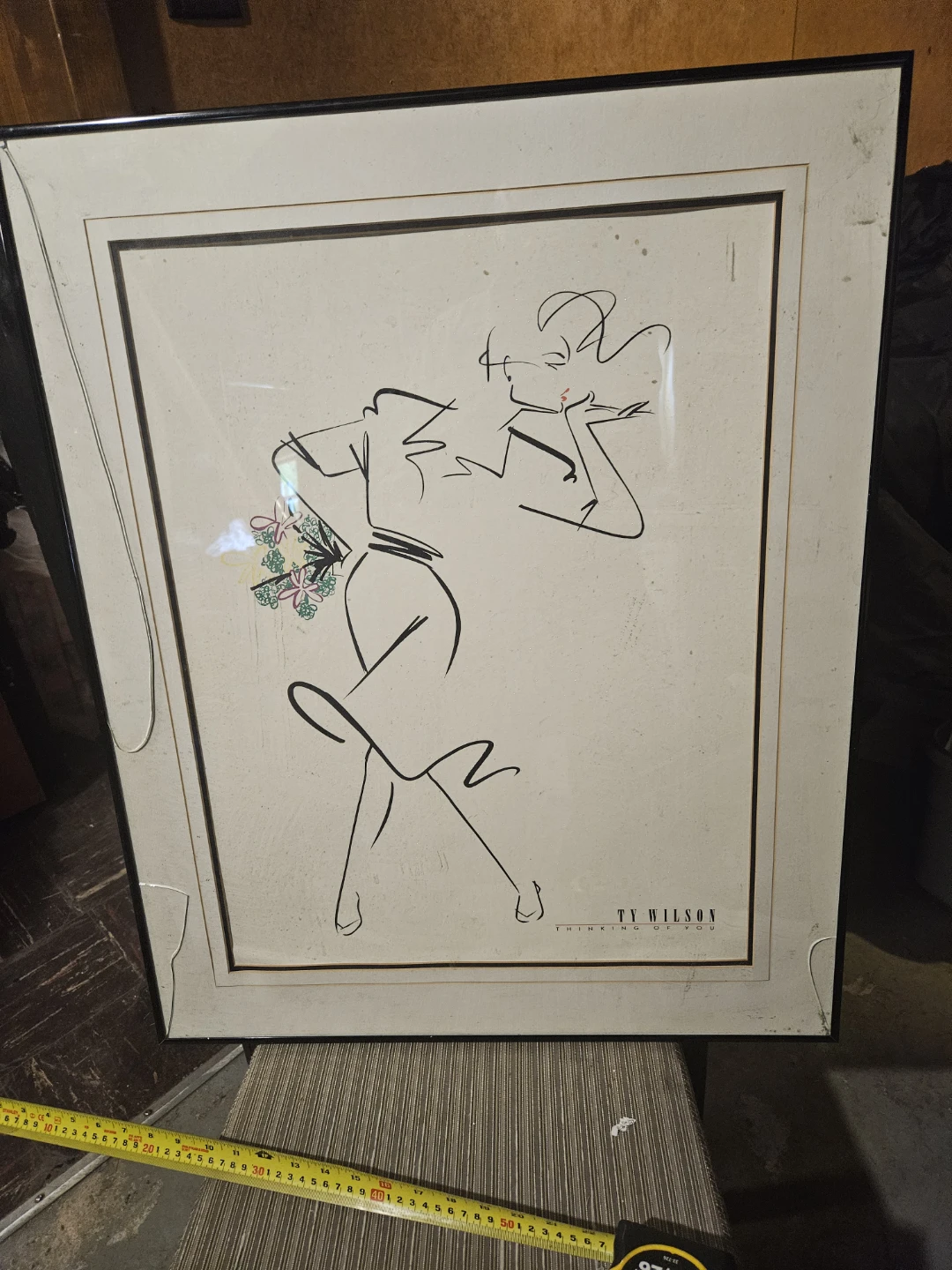 Ty Wilson "Thinking Of You" Framed Art Print - photo 3