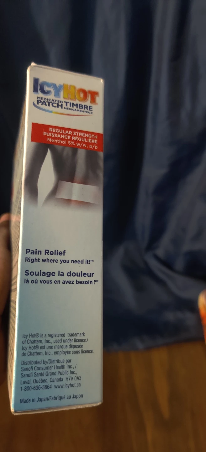 Icy Hot Medicated Patch - Regular Strength Pain Relief - photo 3