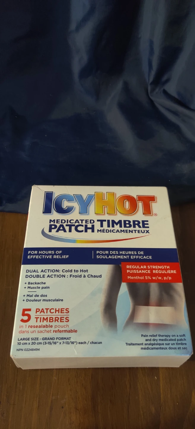Icy Hot Medicated Patch - Regular Strength Pain Relief - photo 5