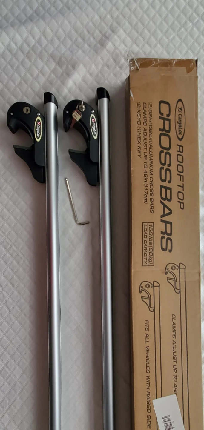 CargoLoc Rooftop Crossbars - 52 inch Aluminum - photo 4