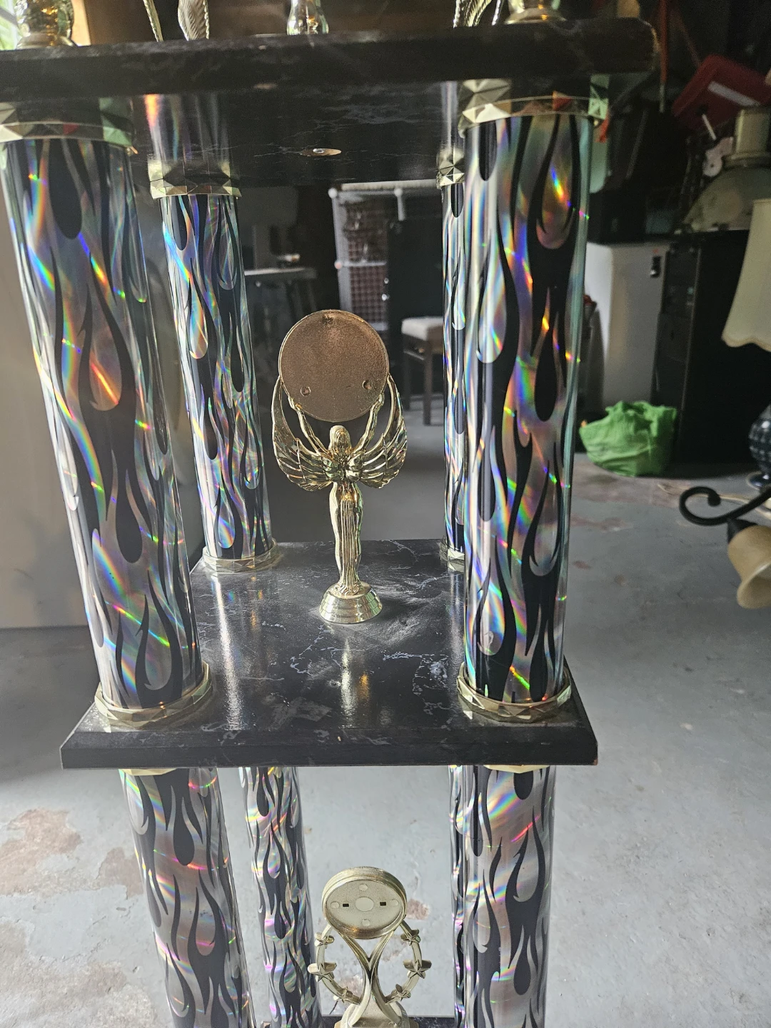 Large Trophy with Flame Design - photo 3