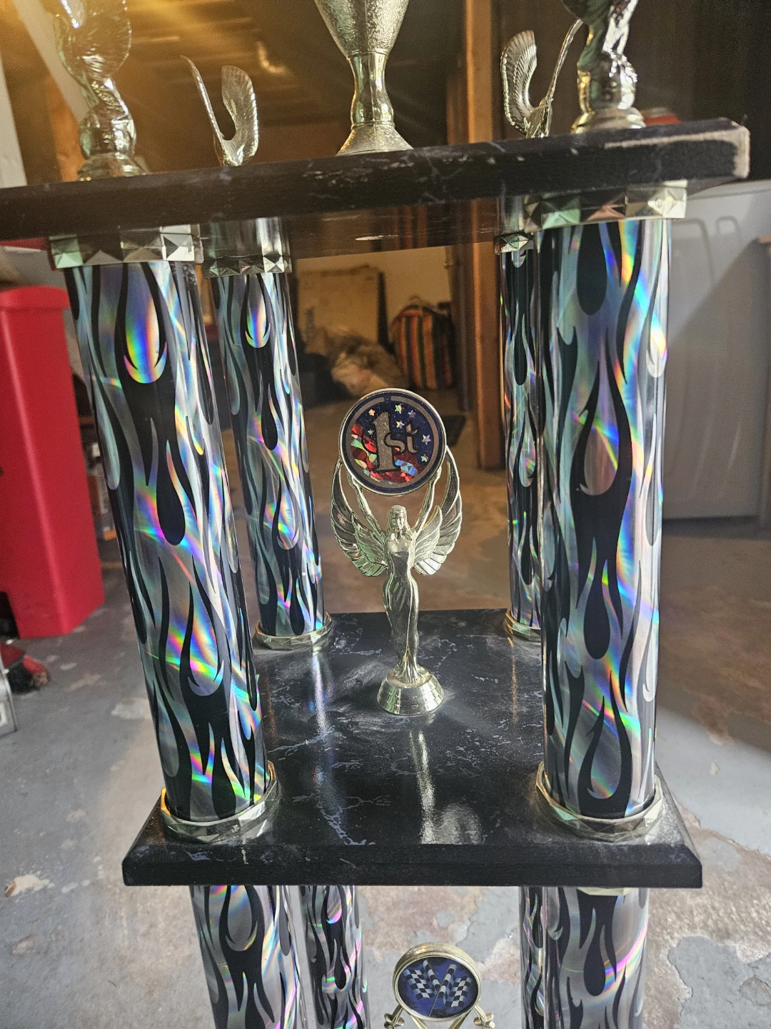 Large Trophy with Flame Design - photo 5