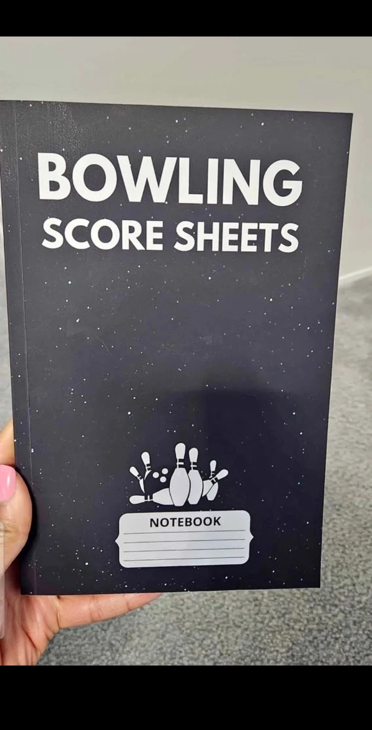 FREE! Bowling Score Book