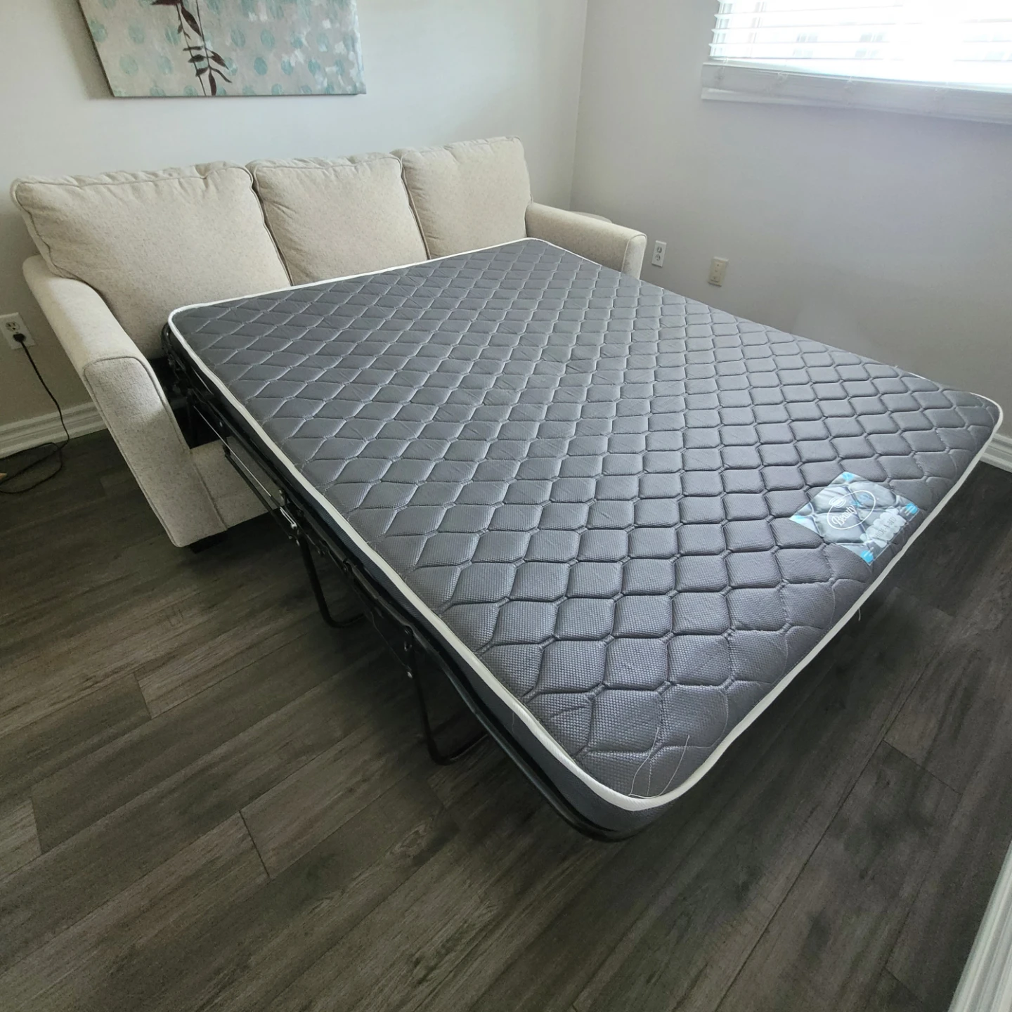 High-End Queen Sofa Bed by Superstyle – Pristine Condition - photo 3