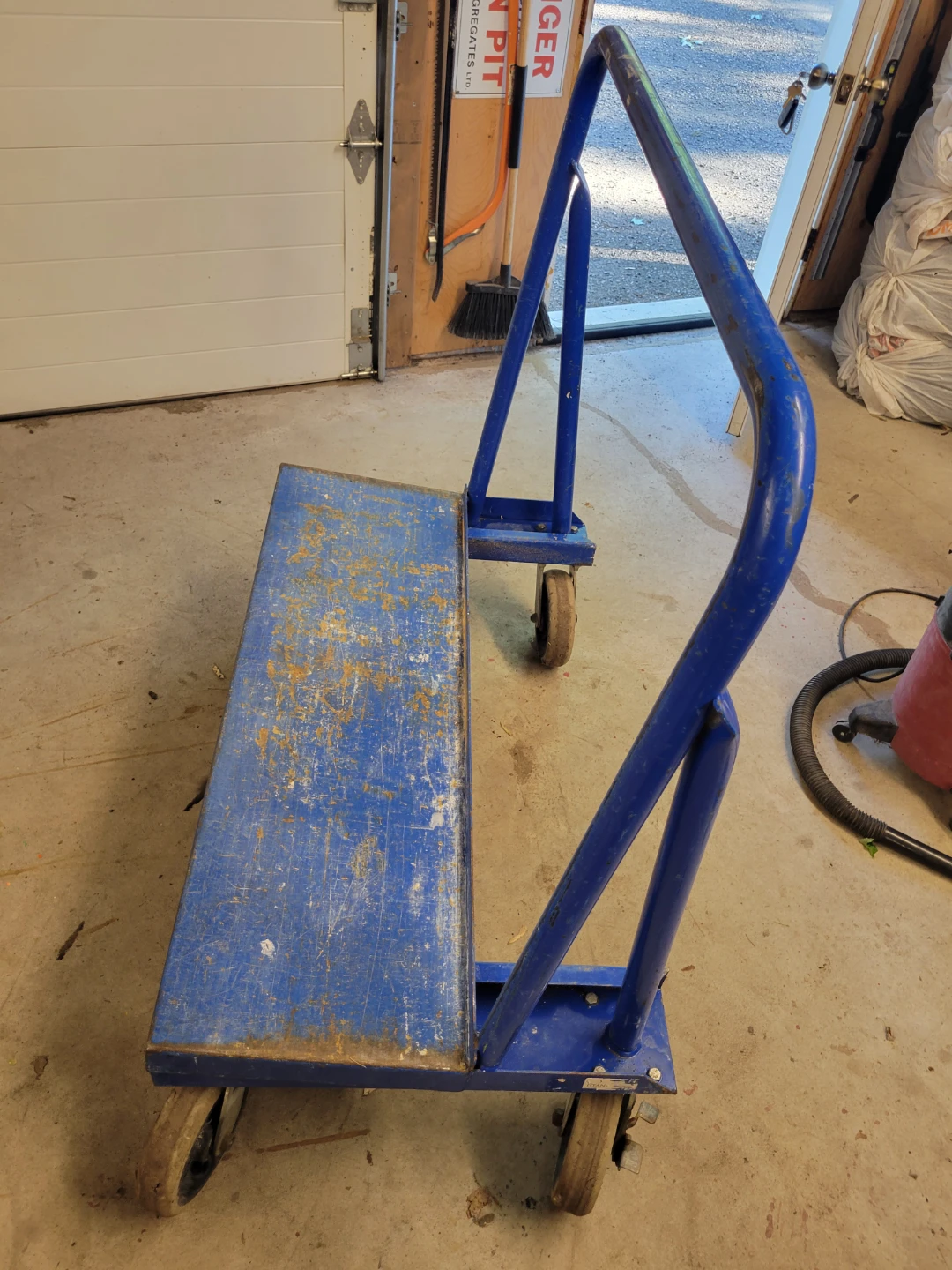 Blue Utility Cart - photo 3