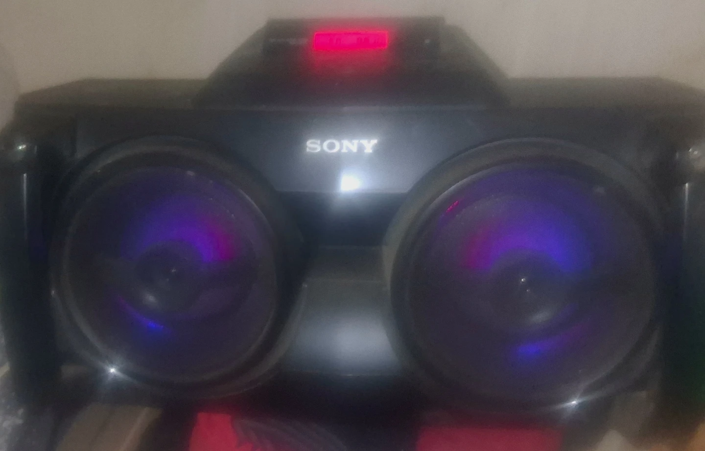 Sony Speaker System with Lights