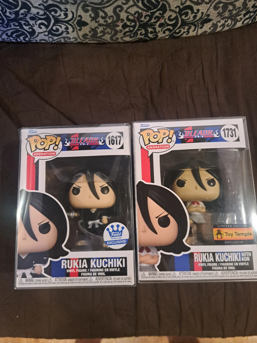 Funko Pop! Bleach Rukia Kuchiki Vinyl Figures (1617 & 1731)