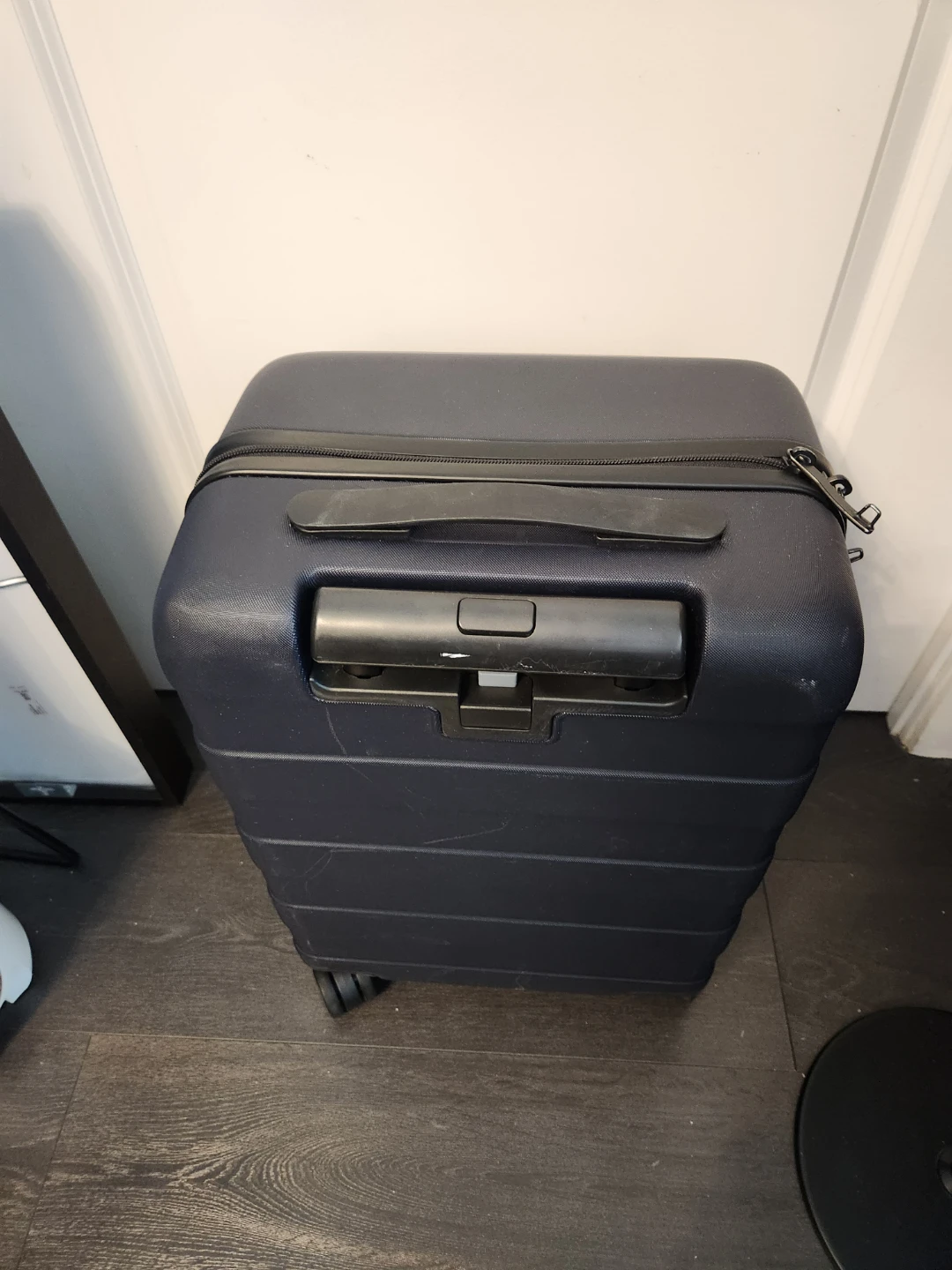 Navy Blue Hardshell Suitcase