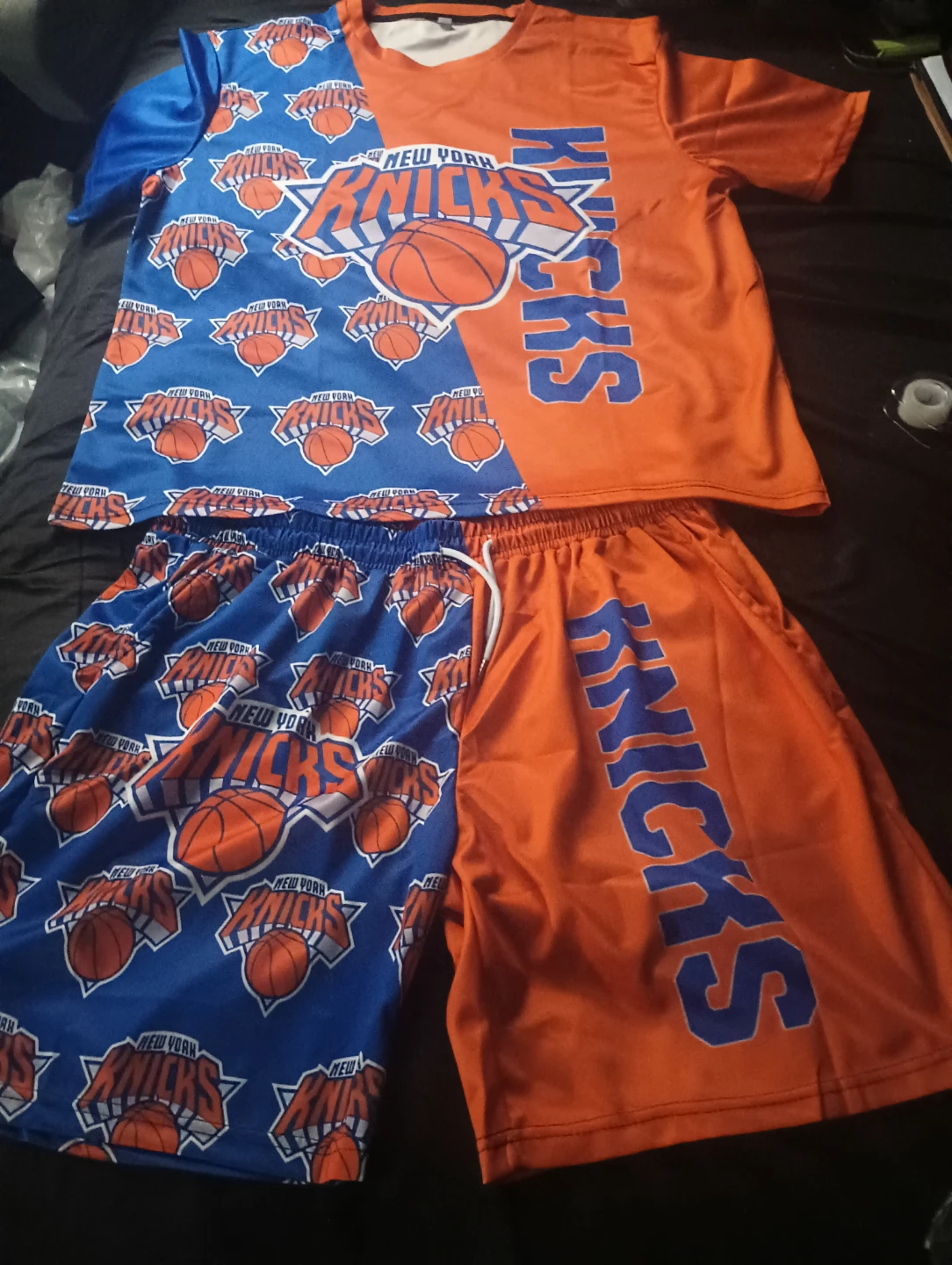 New York Knicks T-Shirt and Shorts Set - photo 3