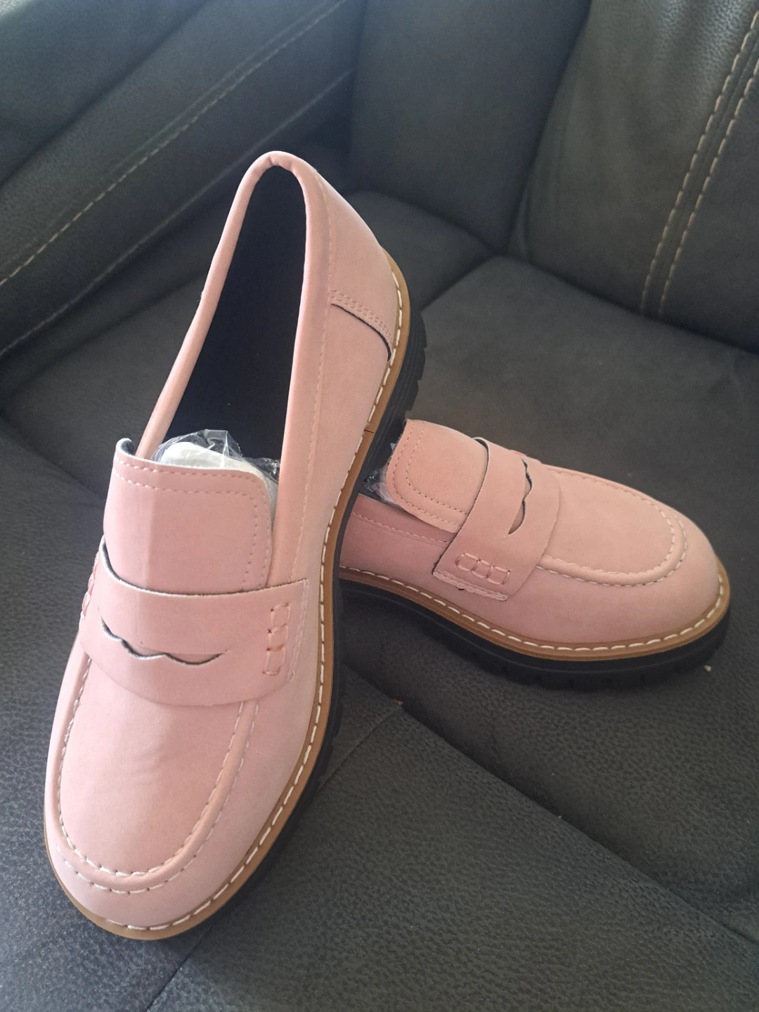Pink Loafer Style Shoes - photo 5