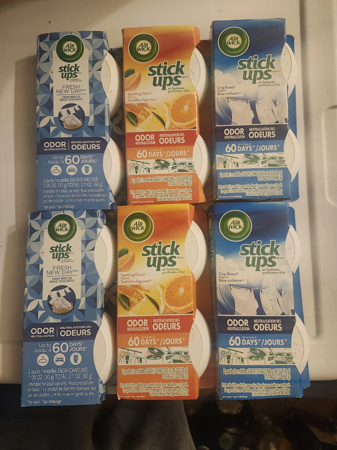 Air Wick Stick Ups Air Freshener - 6 Packs