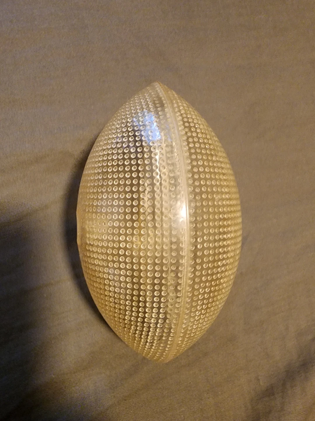 Clear textured mini football - photo 2