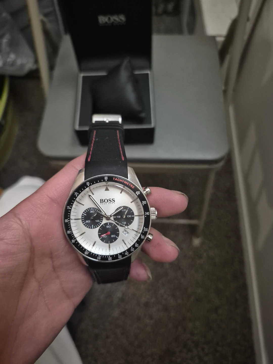 BOSS Hugo Boss Chronograph Watch with Box - photo 3