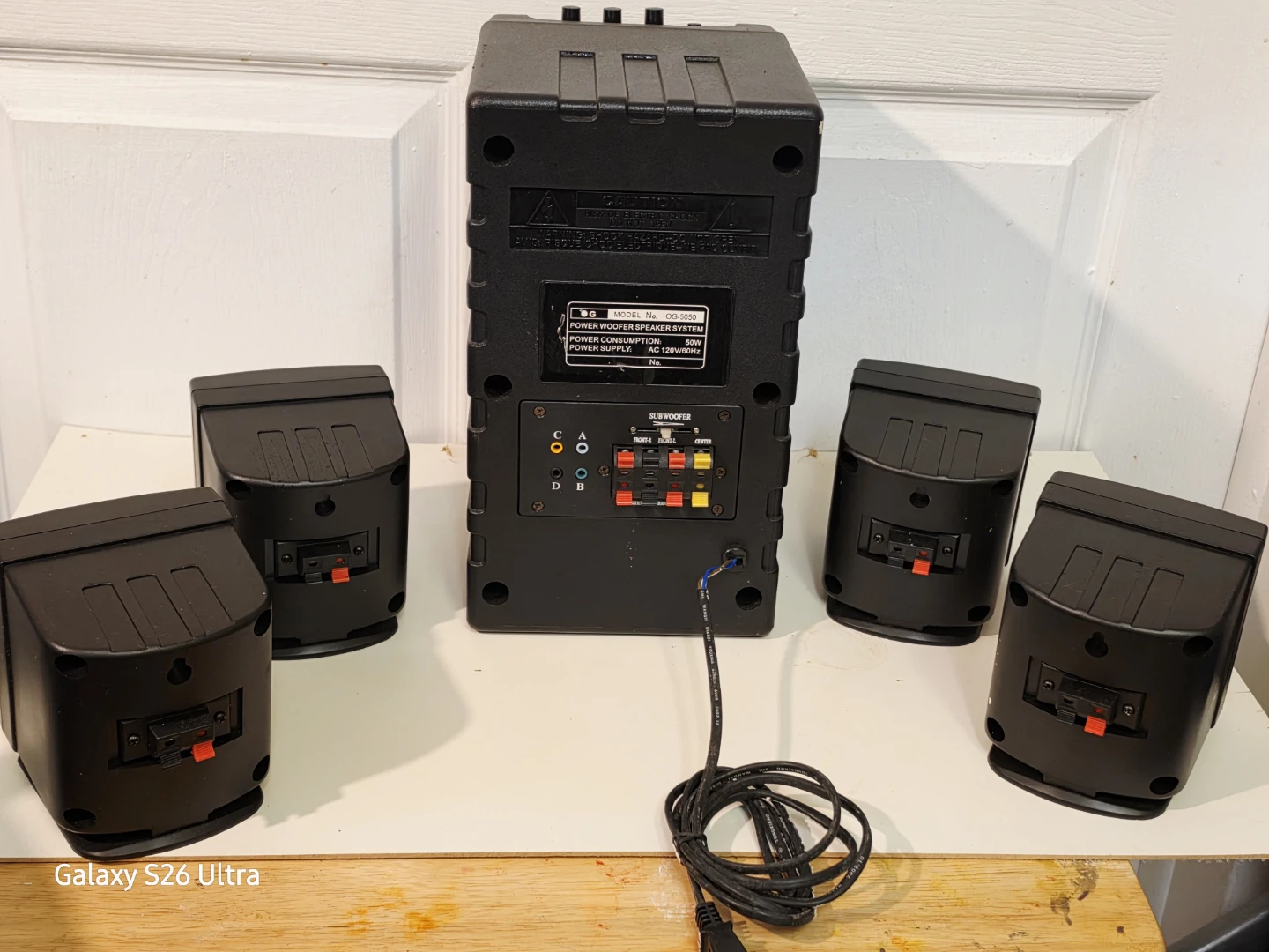 OG-5.1 Surround Sound System OG-5050 - photo 2