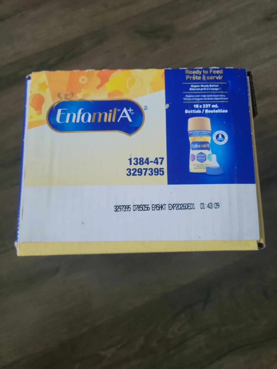 Enfamil A+ Ready to Feed Bottles - Brand new unopened box - photo 2
