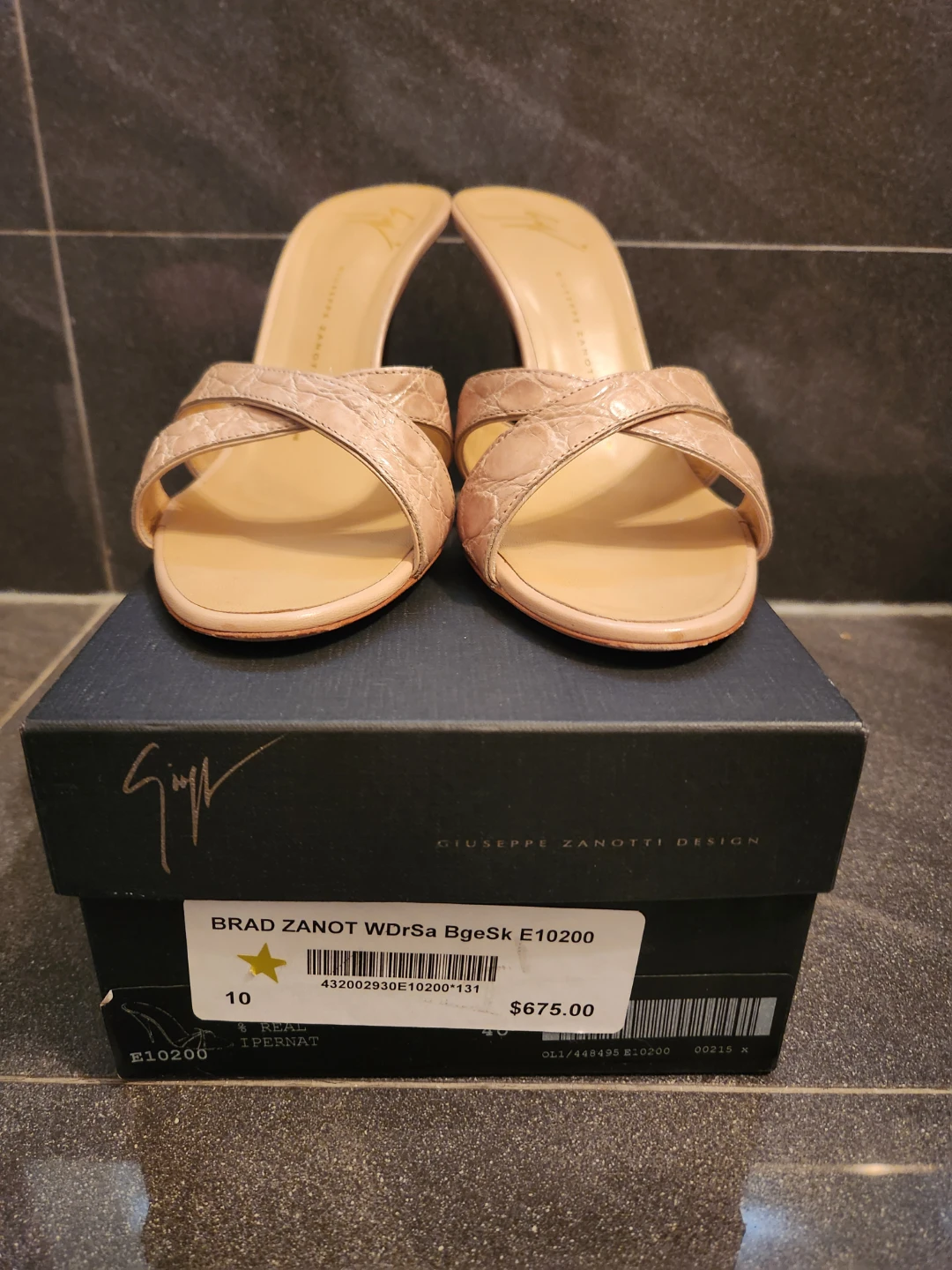 Giuseppe Zanotti Embellished Heeled Sandals Size 10 - photo 3