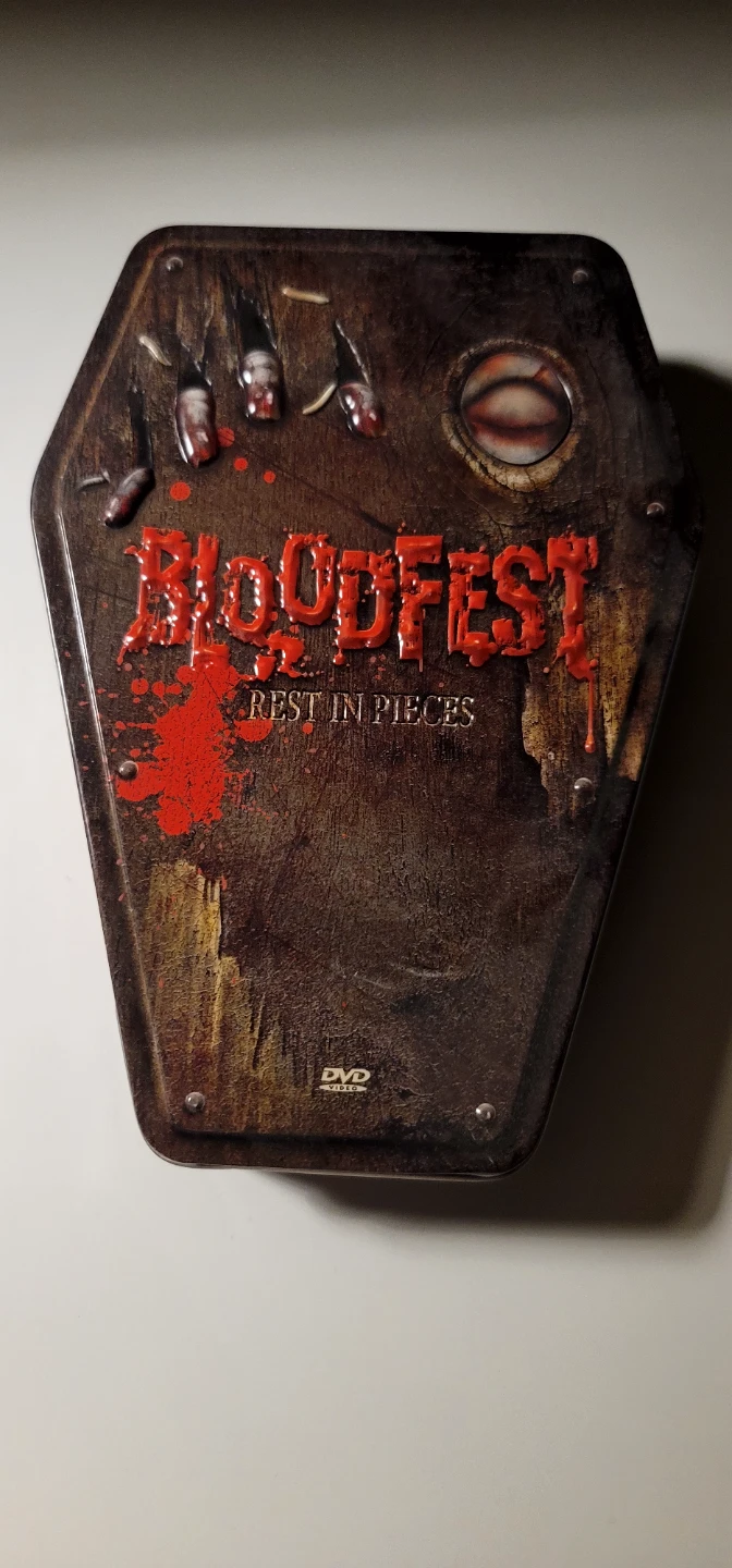 Bloodfest 5-DVD Collection Coffin Tin - photo 2
