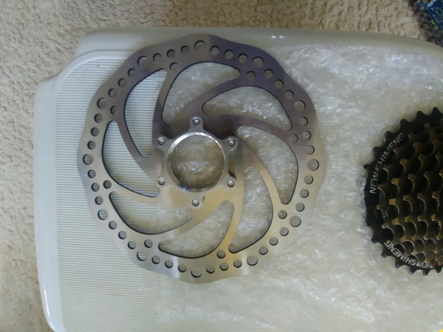 Stainless steel bicycle break disc