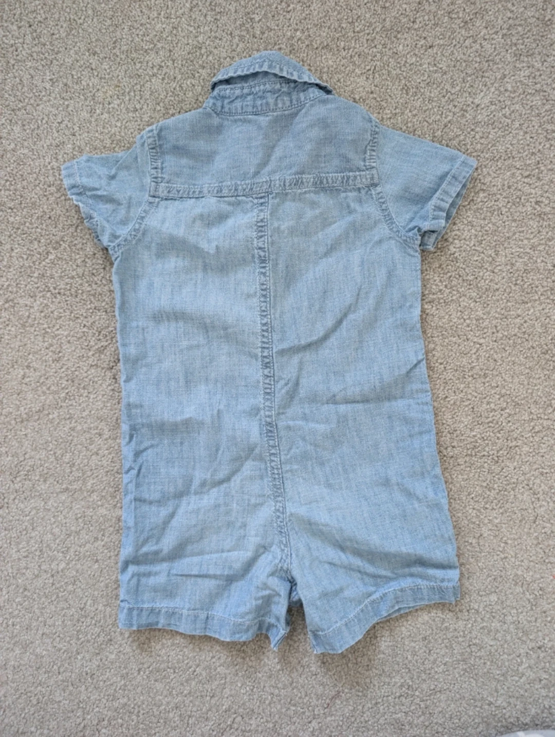 Denim Romper - photo 2