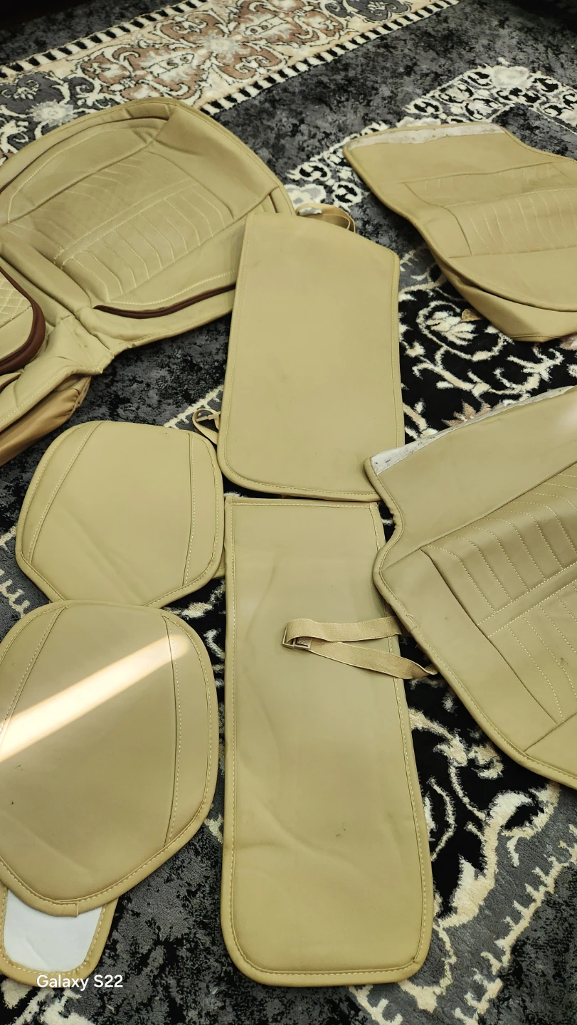 Car Seat Covers Set - Beige