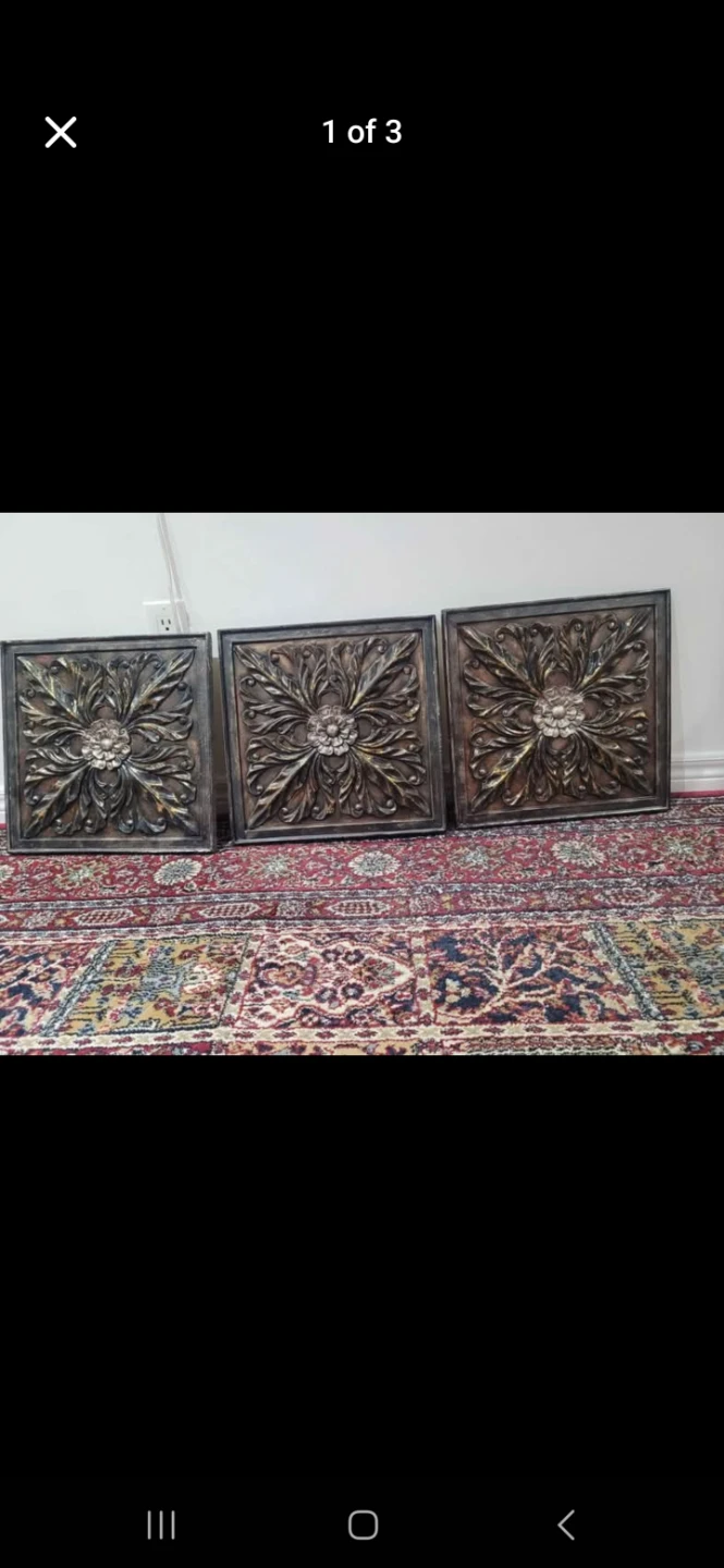 Set of 3 Wall Art Panels - photo 3