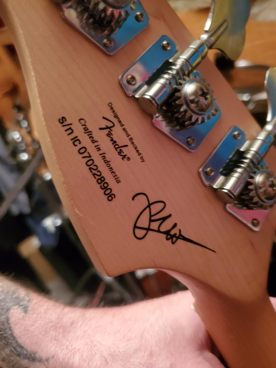 Squier Precision Bass Guitar - photo 4