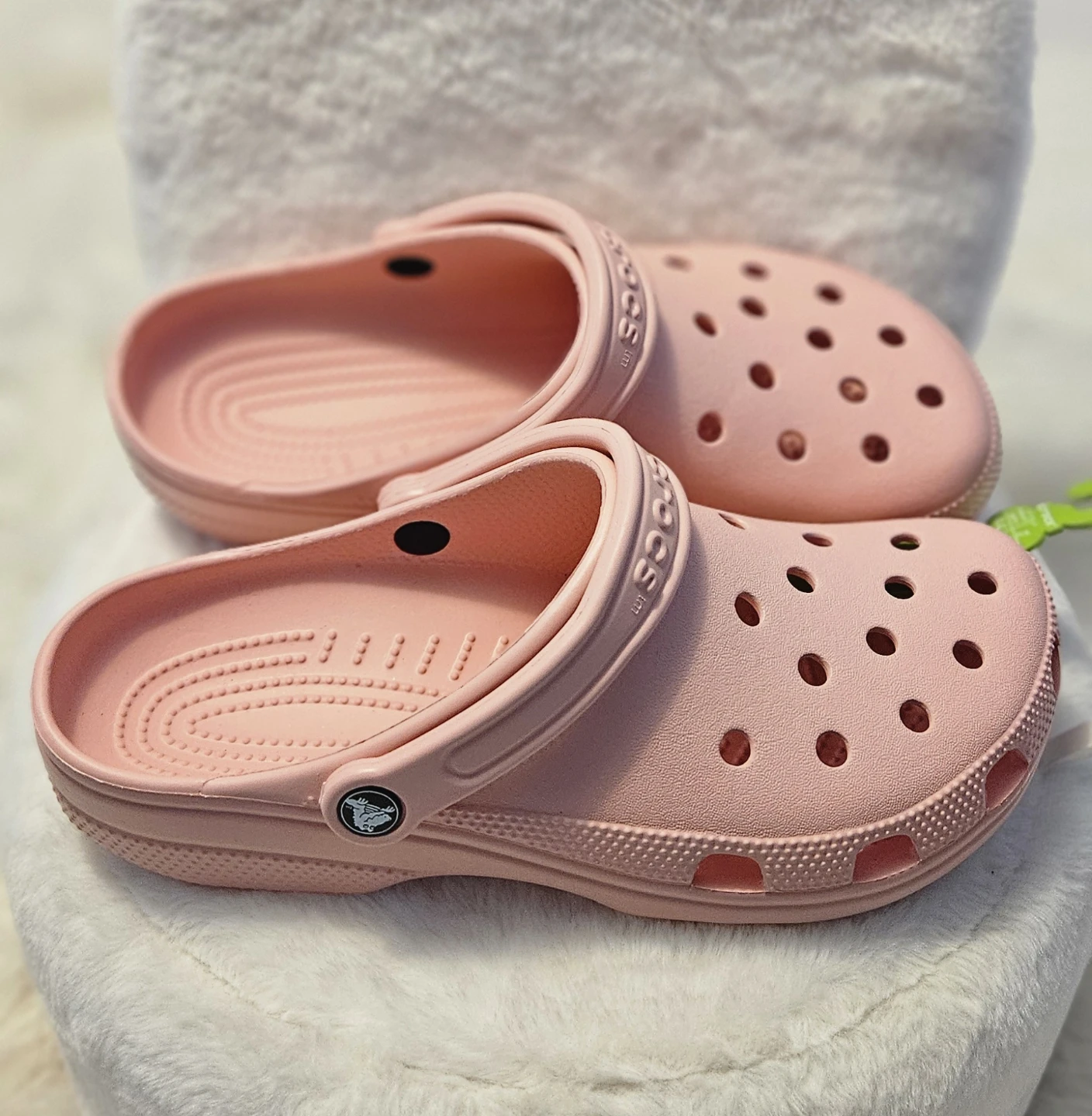 Unisex Crocs Classic Clogs Pink M9, W11