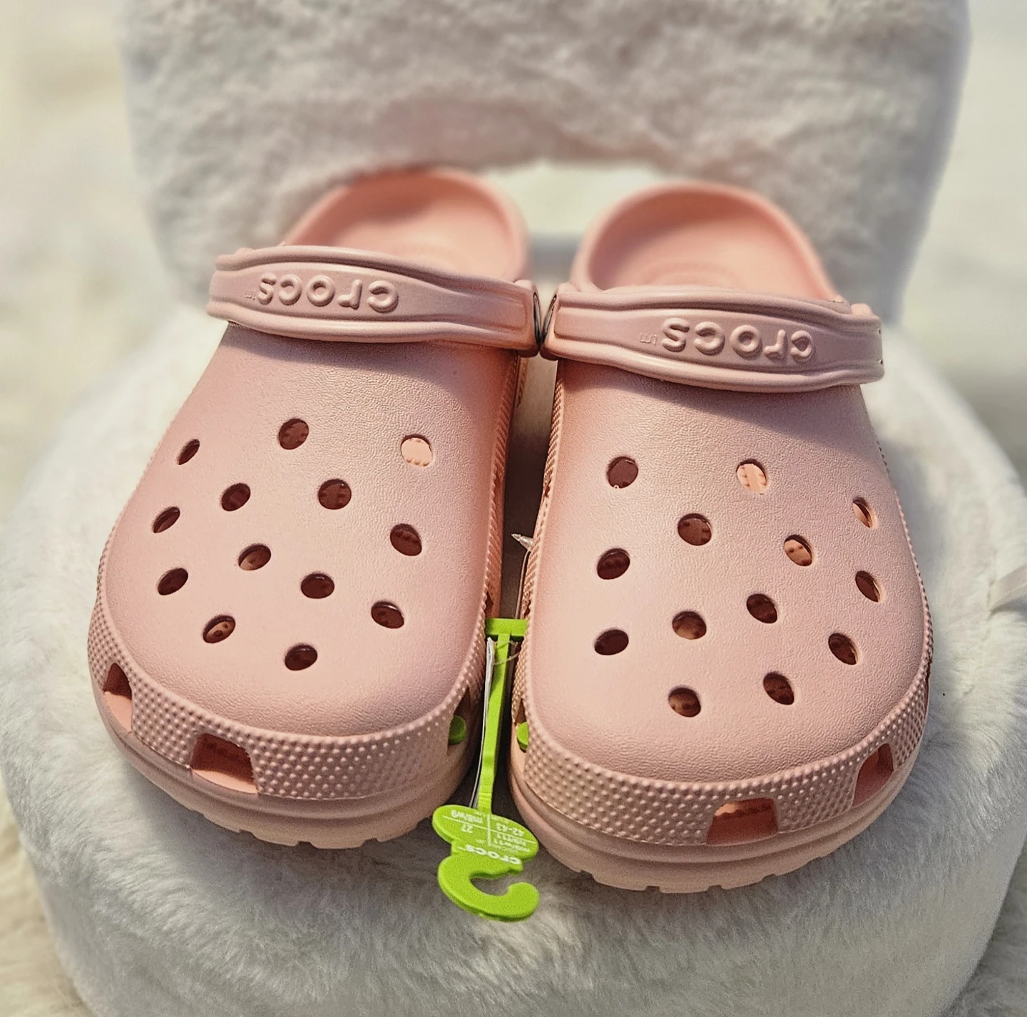 Unisex Crocs Classic Clogs Pink M9, W11 - photo 2