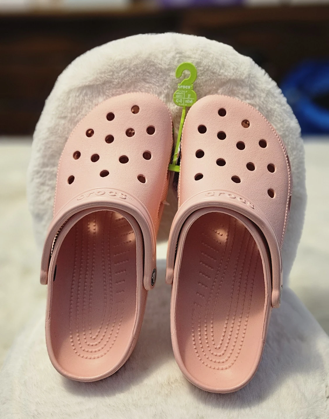 Unisex Crocs Classic Clogs Pink M9, W11 - photo 3