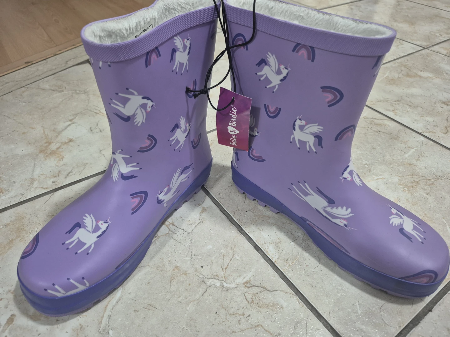 Rain Boots size 4