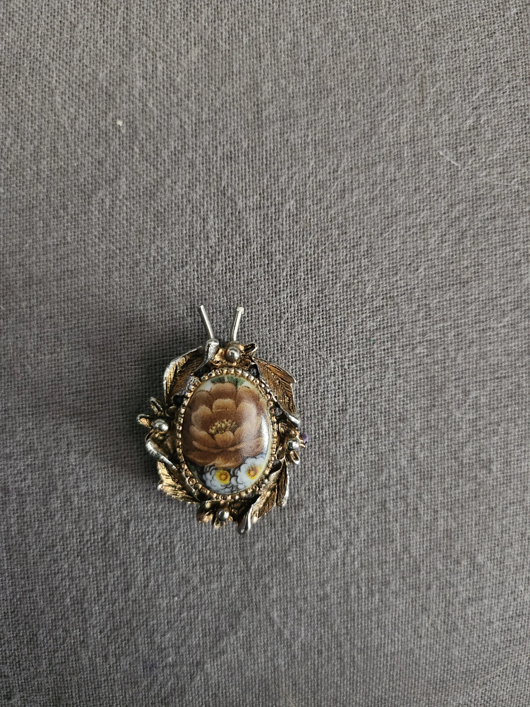 Vintage Floral Brooch Pin - photo 2