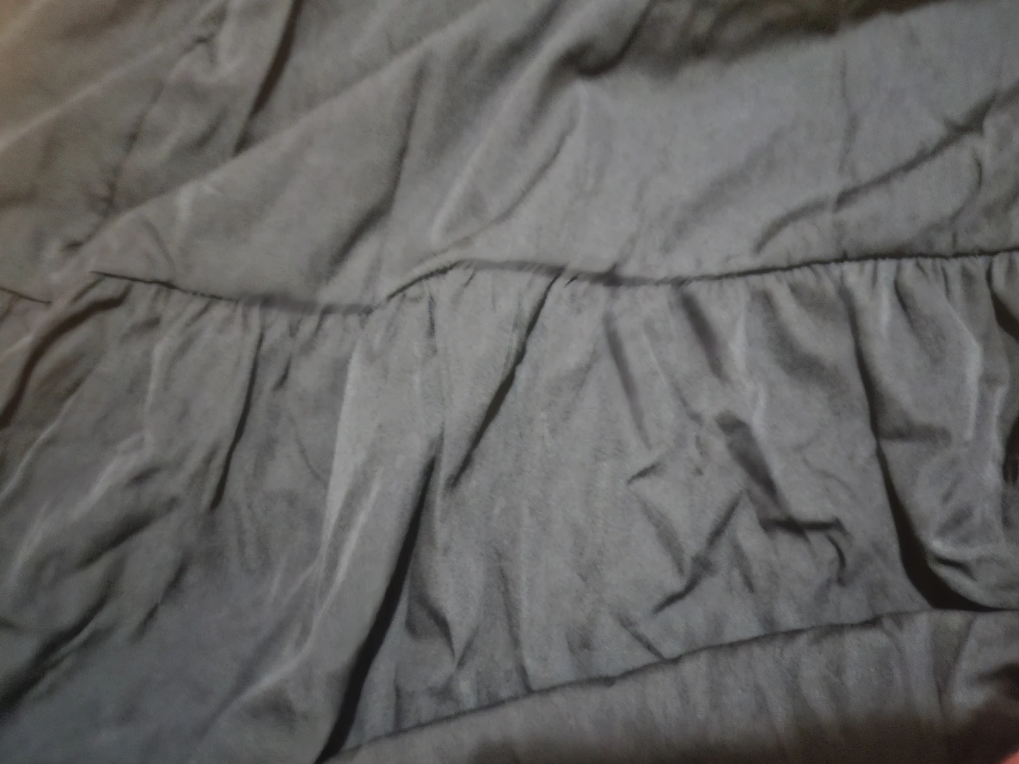 Black Polyester Maxi Skirt - Asian L - photo 5