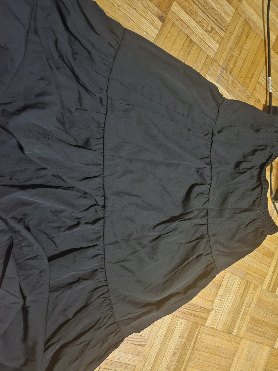 Black Polyester Maxi Skirt - Asian L - photo 4