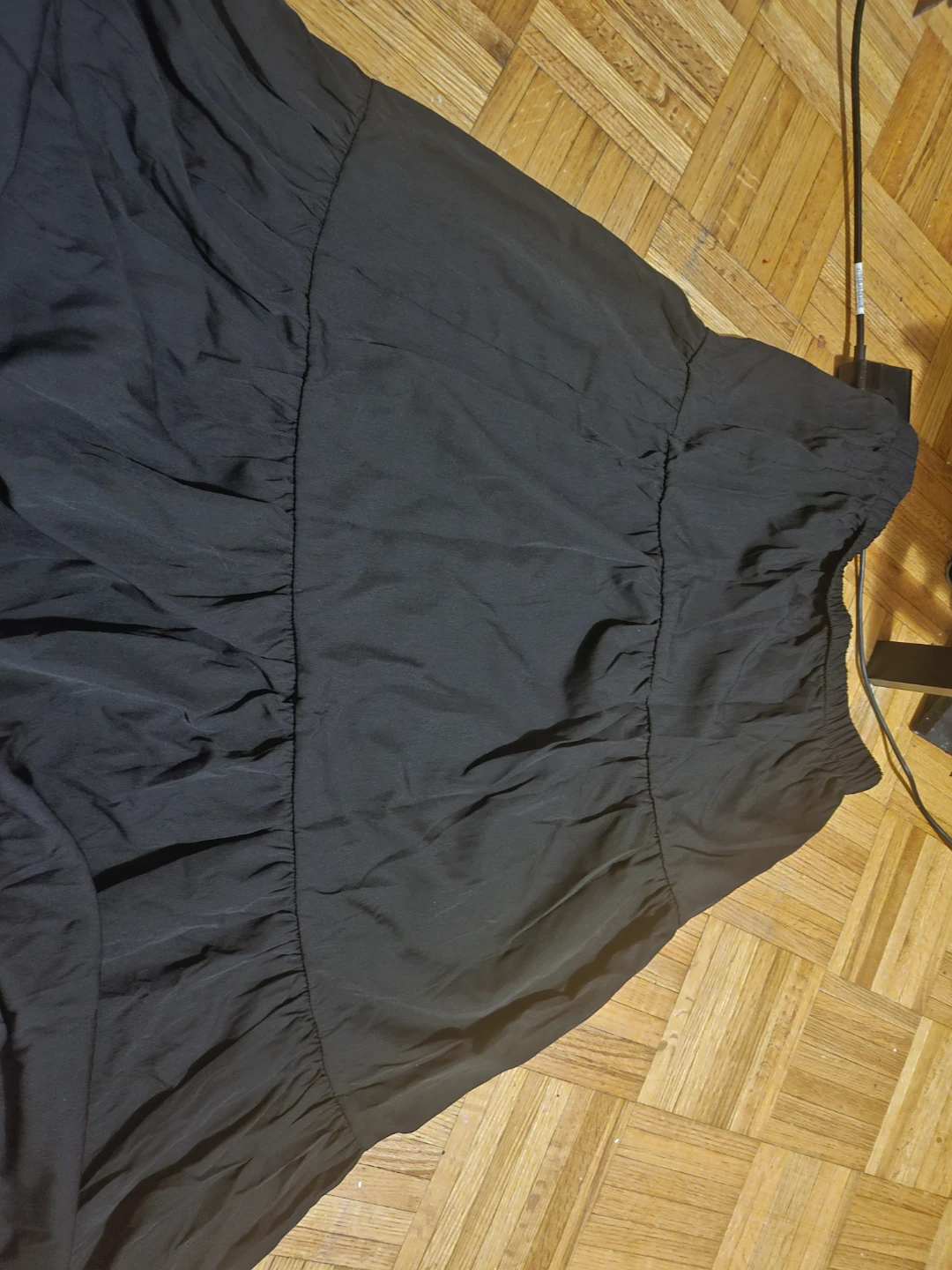 Black Polyester Maxi Skirt - Asian L - photo 5